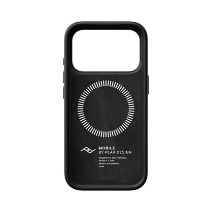 Peak Design Mobile Everyday Case Non-Slimlink iPhone 18 Pro Leather Black