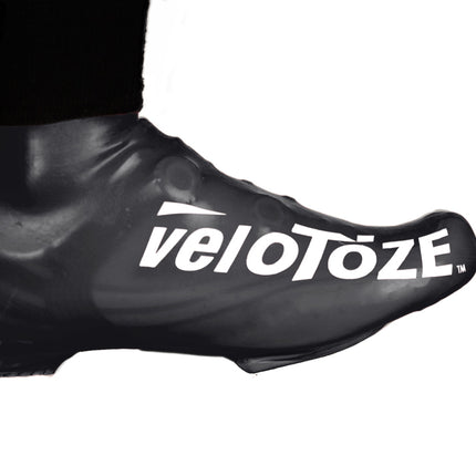 veloToze Short Shoe Cover/Road - Black -  Small/Medium - Overschoenen