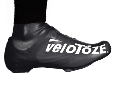 veloToze Short Shoe Cover/Road - Black -  Small/Medium - Overschoenen