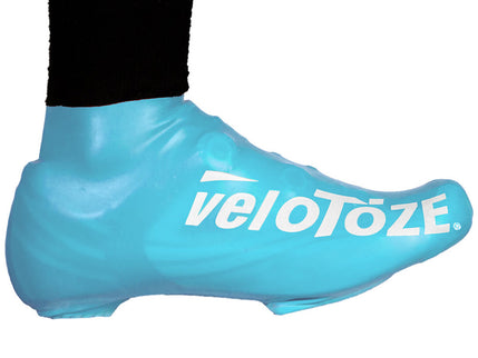 veloToze Short Shoe Cover/Road - Blue -  Small/Medium - Overschoenen