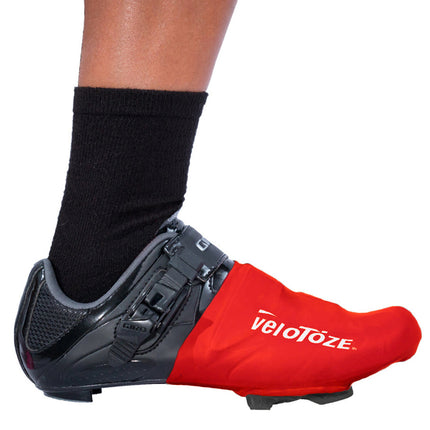 veloToze Toe Cover Red -  One Size - Overschoenen