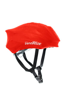 VeloToze Helmet Cover Red -  One Size - Helmhoes