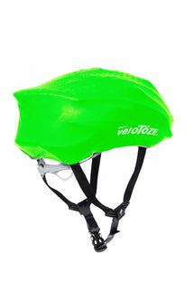 VeloToze Helmet Cover Viz-Green -  One Size - Helmhoes