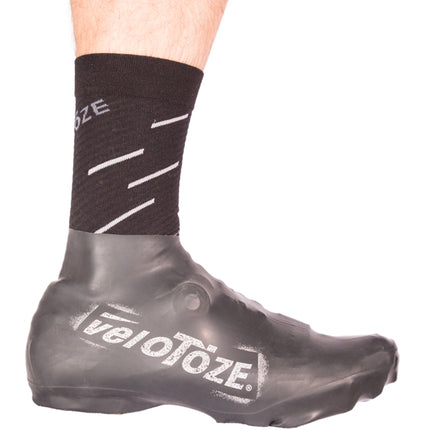 veloToze Short Shoe Cover - Gravel/MTB Black -  Small - Overschoenen