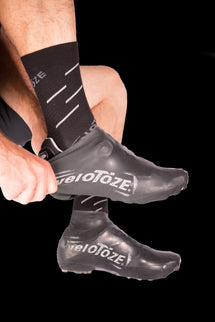 veloToze Short Shoe Cover - Gravel/MTB Black -  Small - Overschoenen