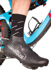 veloToze Short Shoe Cover - Gravel/MTB Black -  Large - Overschoenen