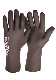 veloToze Waterproof Cycling Glove - Black -  Medium - Handschoenen