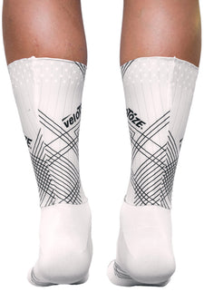 veloToze Aero Sock - White -  Small/Medium - Sokken