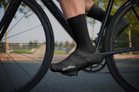 veloToze Silicone Shoe Cover - Black - Small - Overschoenen