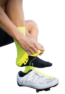 veloToze Silicone Shoe Cover - Viz-Yellow - Medium - Overschoenen