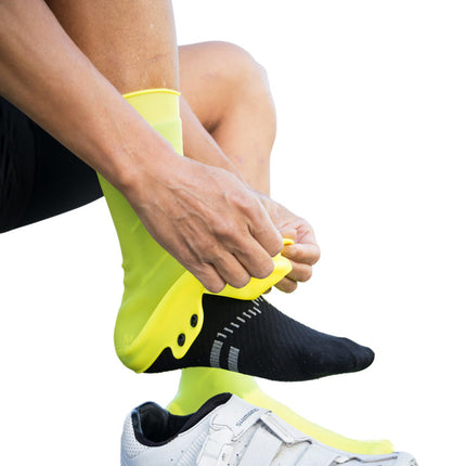 veloToze Silicone Shoe Cover - Viz-Yellow - Medium - Overschoenen