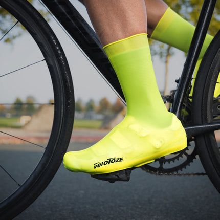 veloToze Silicone Shoe Cover - Viz-Yellow - Large - Overschoenen