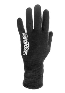 veloToze Knitted Waterproof Gloves - Black - Large - Handschoenen