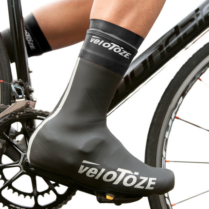 veloToze Neoprene Shoe Covers - Black - Large - Overschoenen