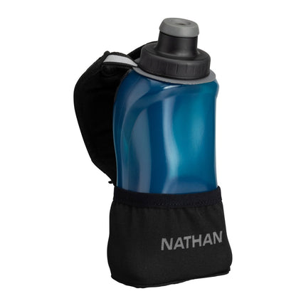 Nathan Quick Squeeze Lite 12 oz Black/Marine Blue
