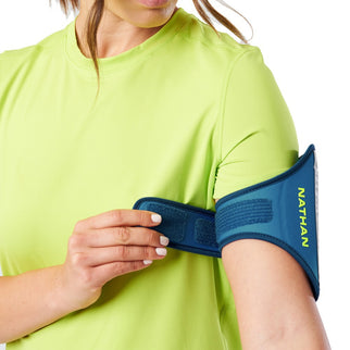 Nathan - Super 5k hardlooparmband  - Black/sulfur - OS - Hardlooparmbanden