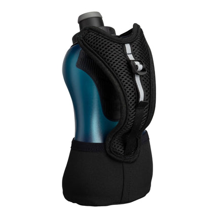 Nathan - Quick squeeze lite drinkfles - Black/marine blue - 532ml - Drinkflessen & bidons
