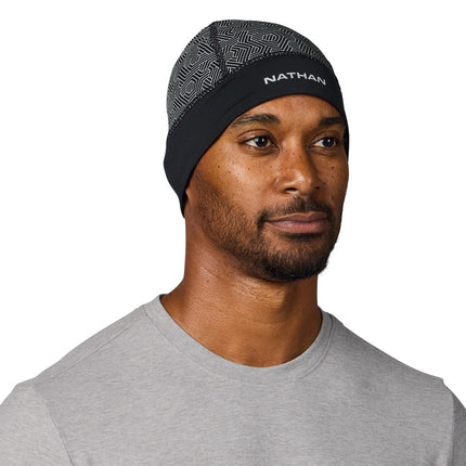 Nathan - Hypernight beanie 2 - Black - OS - Hardloop accessoires