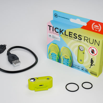 TICKLESS RUN - UV Yellow - Anti Teek - Herlaadbaar