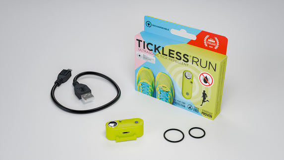 TICKLESS RUN - UV Yellow - Anti Teek - Herlaadbaar