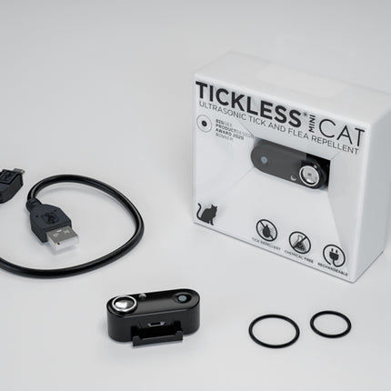 MINI CAT Tickless - Black - Anti Teek - Herlaadbaar