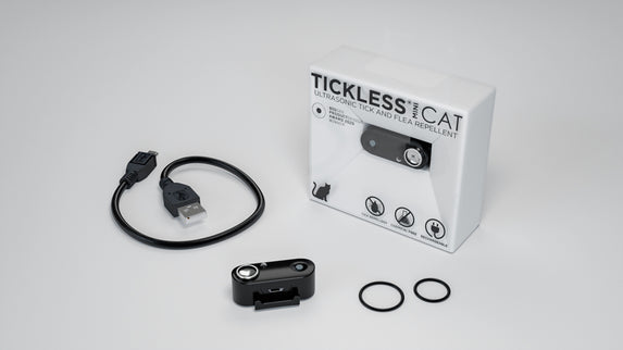 MINI CAT Tickless - Black - Anti Teek - Herlaadbaar